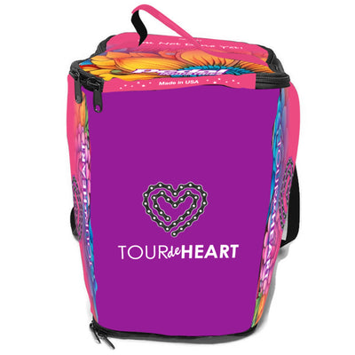 Tour De Heart 2025 CYCLING RACEDAY BAG™ PINK BLOSSOM