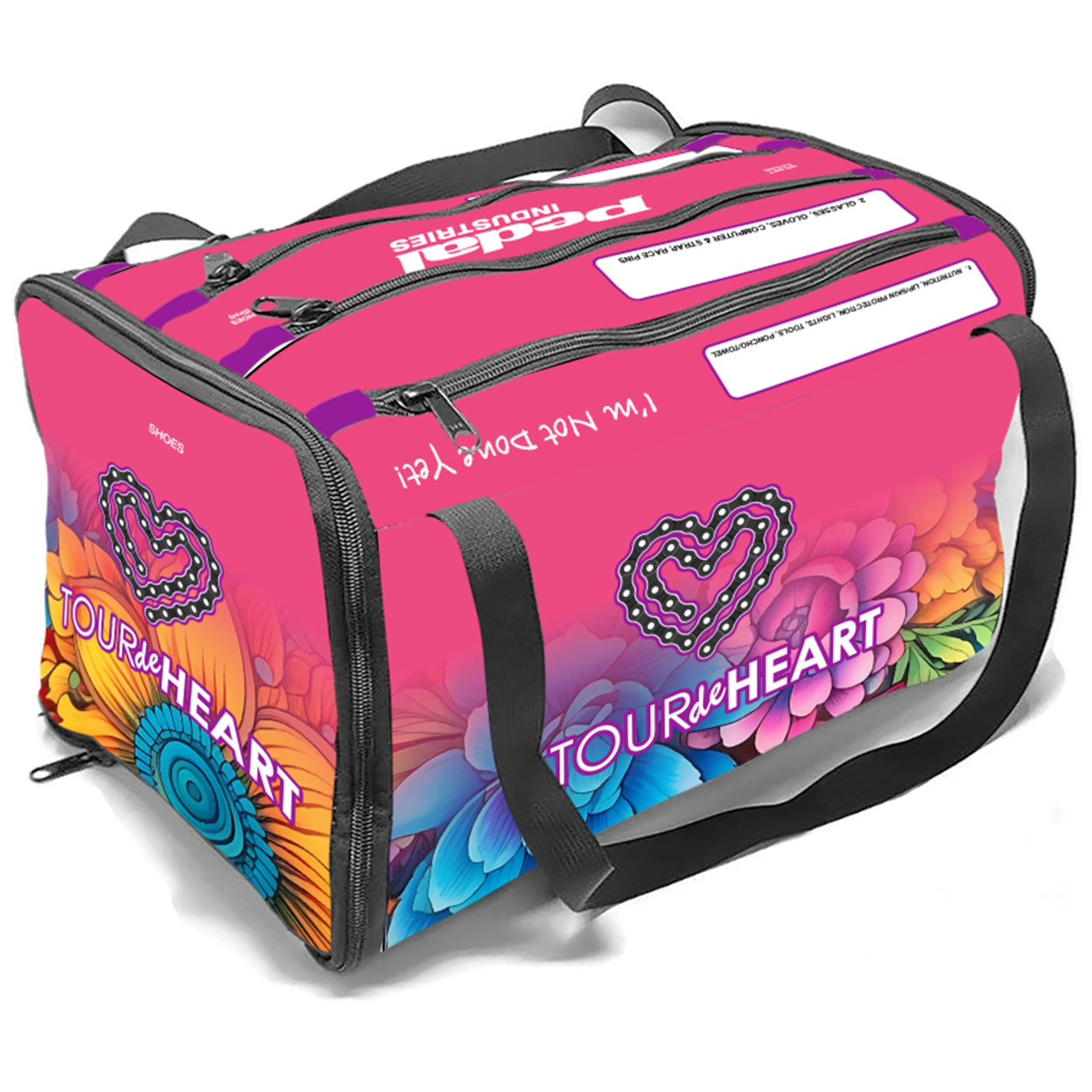 Tour De Heart 2025 CYCLING RACEDAY BAG™ PINK BLOSSOM