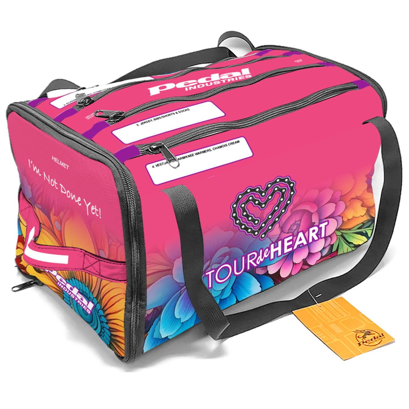 Tour De Heart 2025 CYCLING RACEDAY BAG™ PINK BLOSSOM