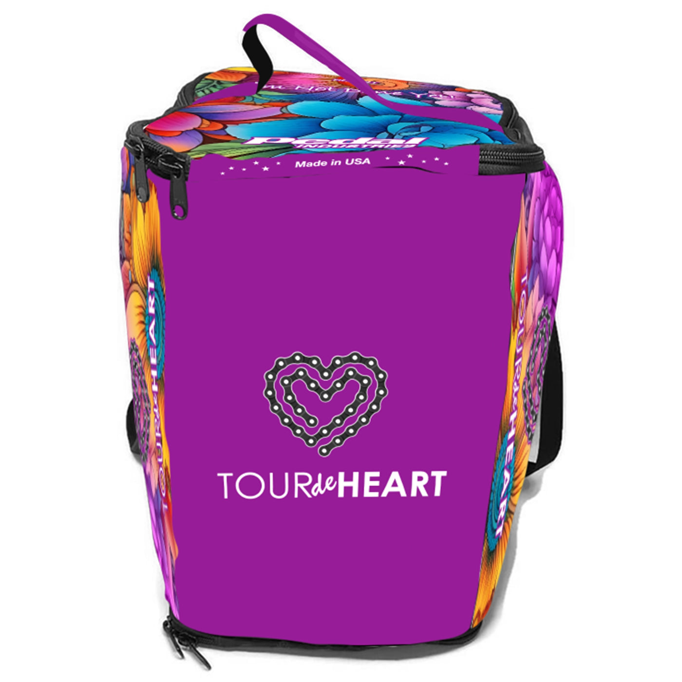 Tour De Heart 2025 CYCLING RACEDAY BAG™ PURPLE BLUSH
