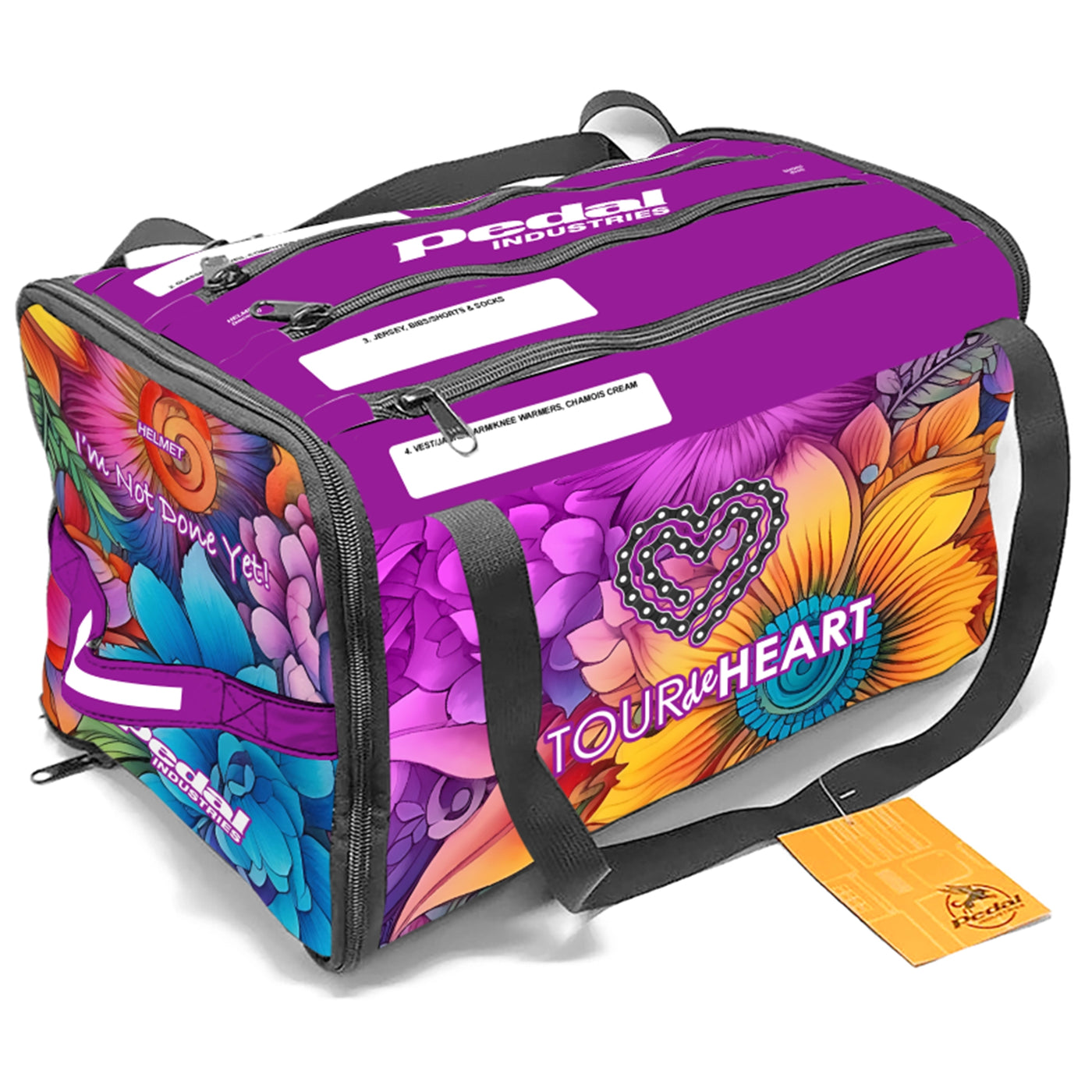 Tour De Heart 2025 CYCLING RACEDAY BAG™ PURPLE BLUSH