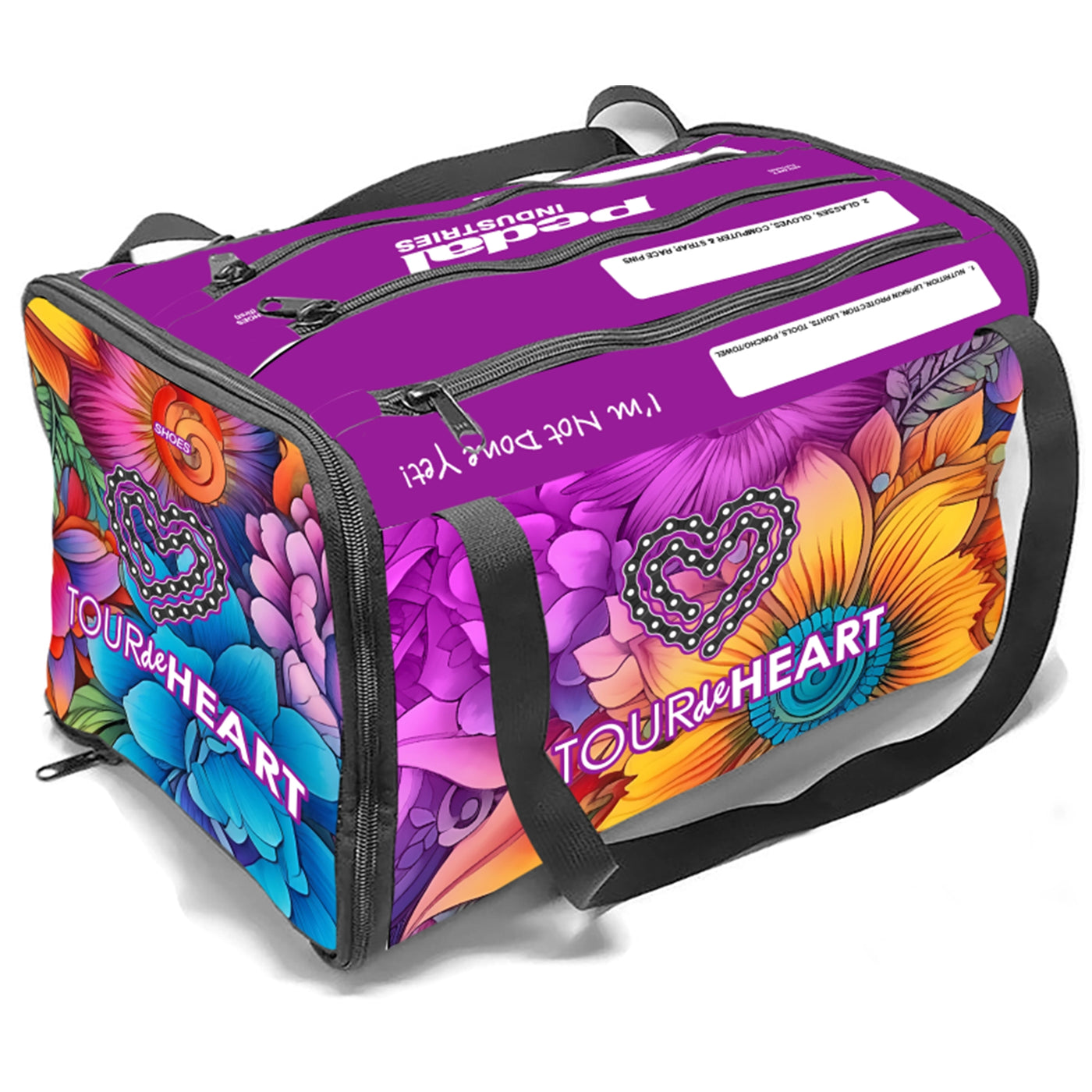 Tour De Heart 2025 CYCLING RACEDAY BAG™ PURPLE BLUSH