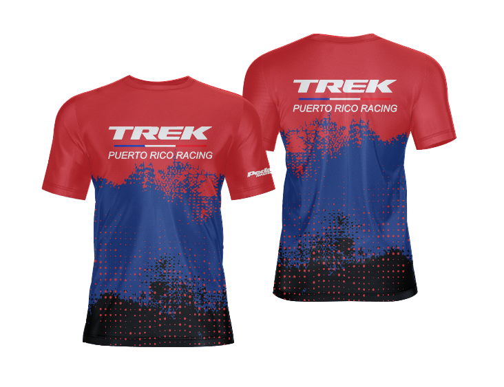 trek bicycle t shirts Trek Puerto Rico Racing 2023 SUPERTECH T – PEDAL Industries