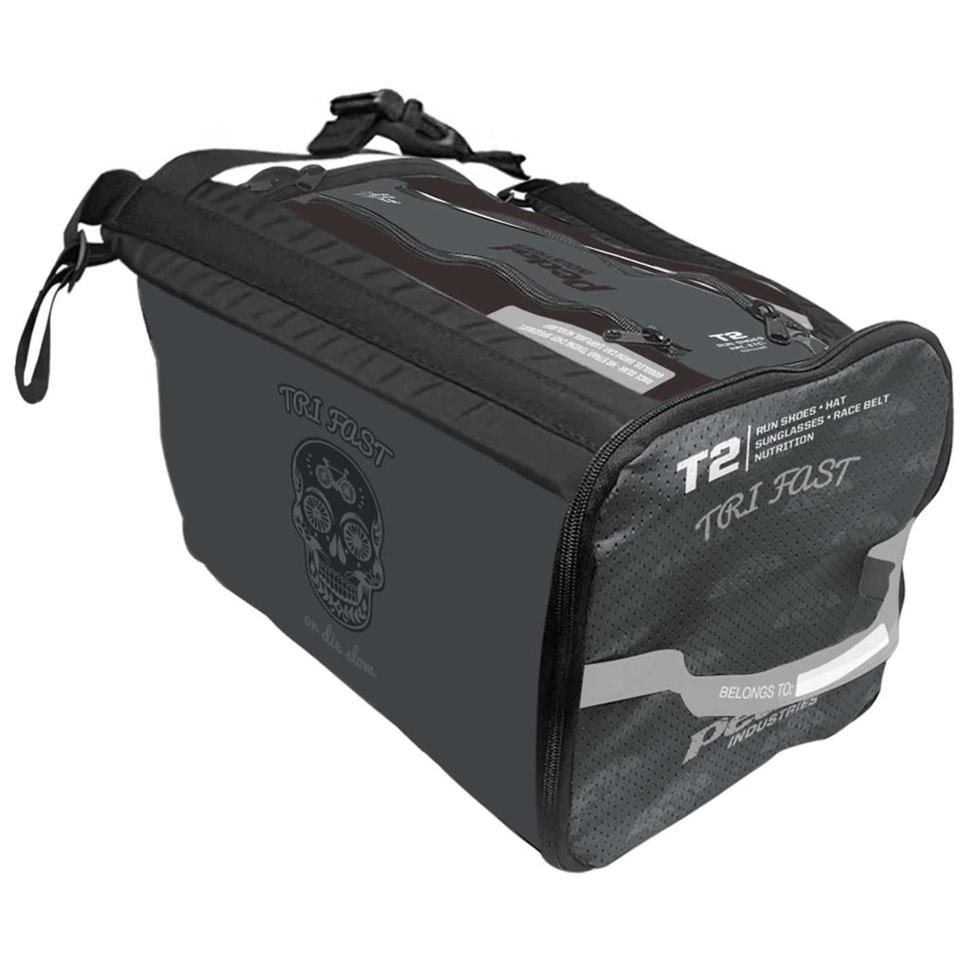 Tri Fast or Die TRIATHLON Gear Bag ISD (3 Color Variants)