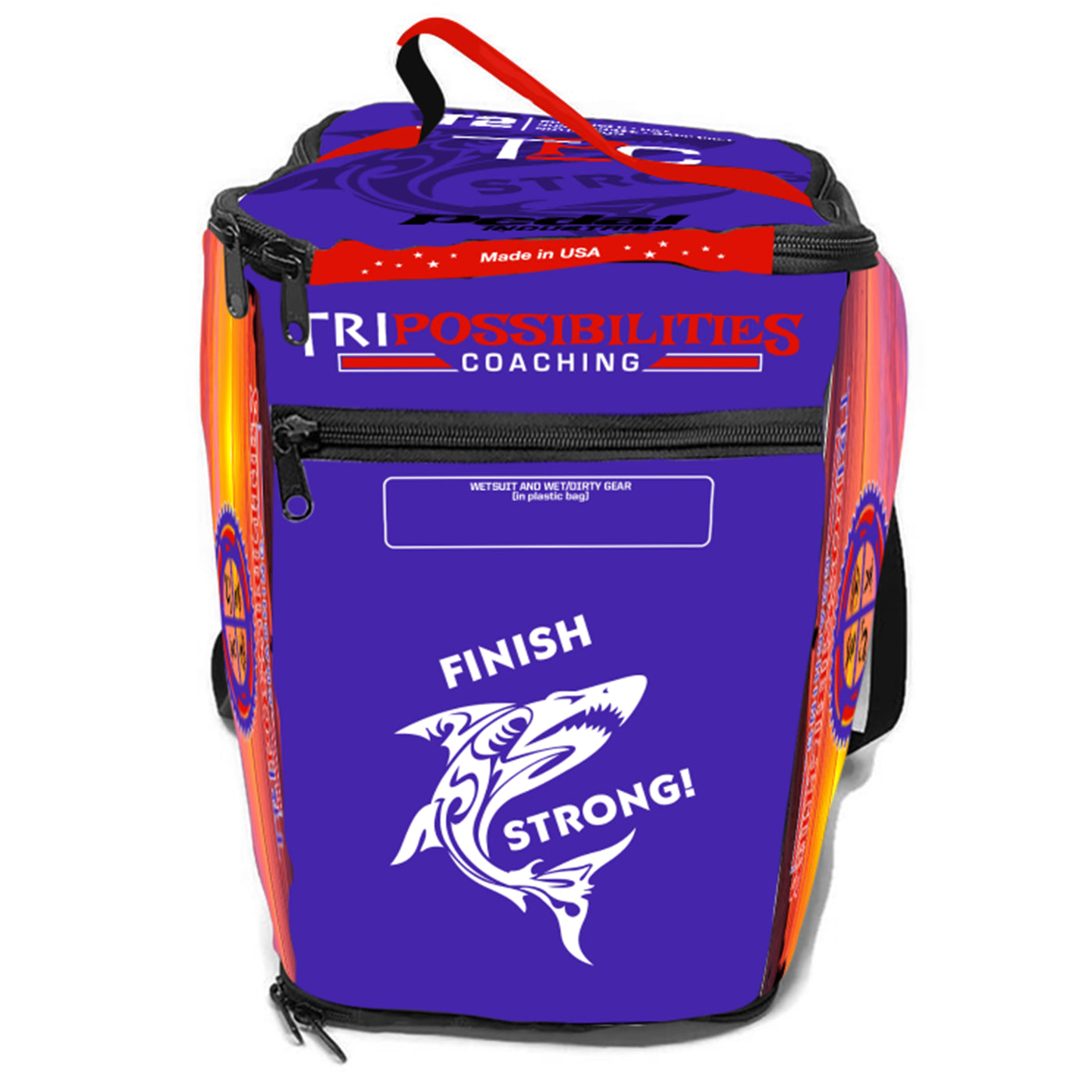 TriPossibilities 2025 TRIATHLON SPECIFIC RaceDay Bag