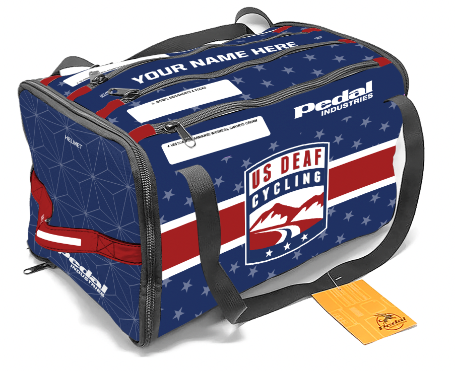 USA Deaf Cycling Team 2025 CYCLING RACEDAY BAG™