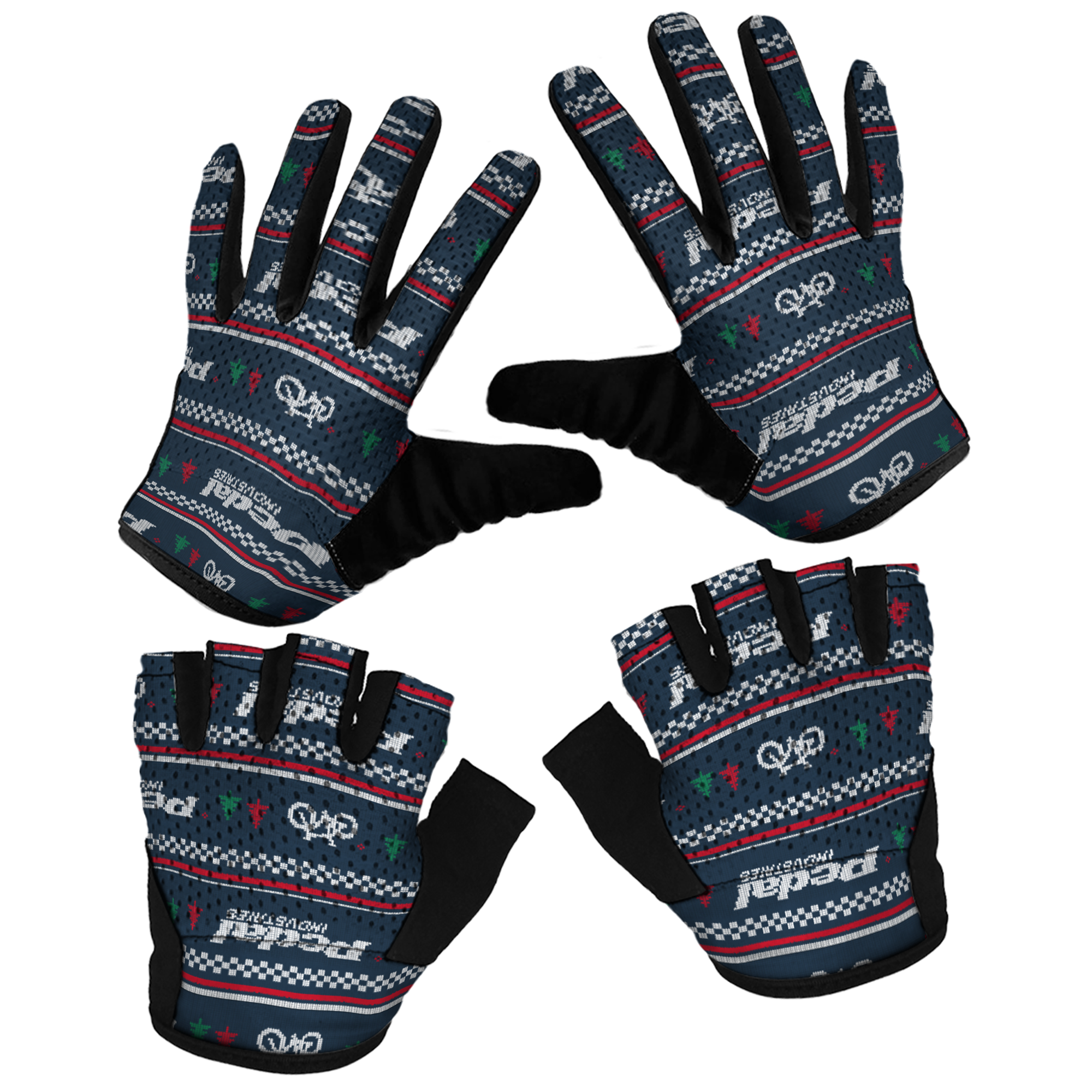 Ugly Sweater SUPERLIGHT RaceDay Gloves ISD NAVY BLUE