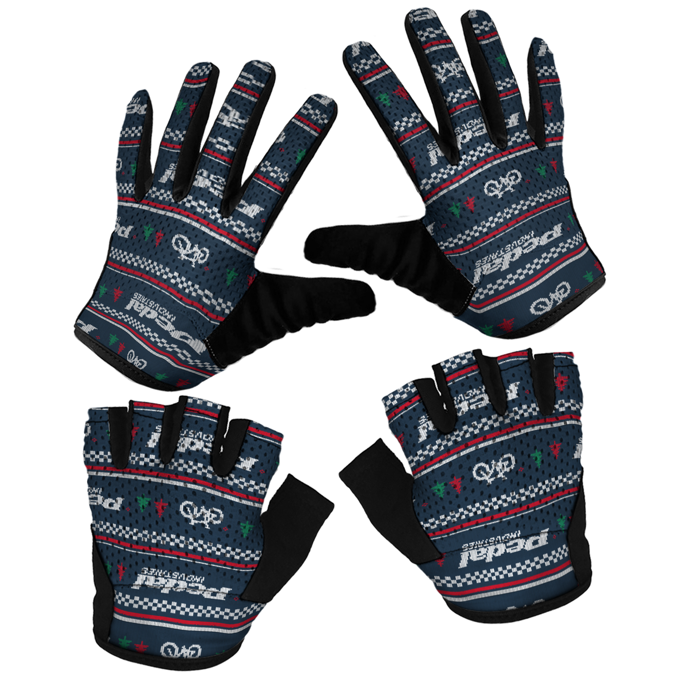 Ugly Sweater SUPERLIGHT RaceDay Gloves ISD NAVY BLUE