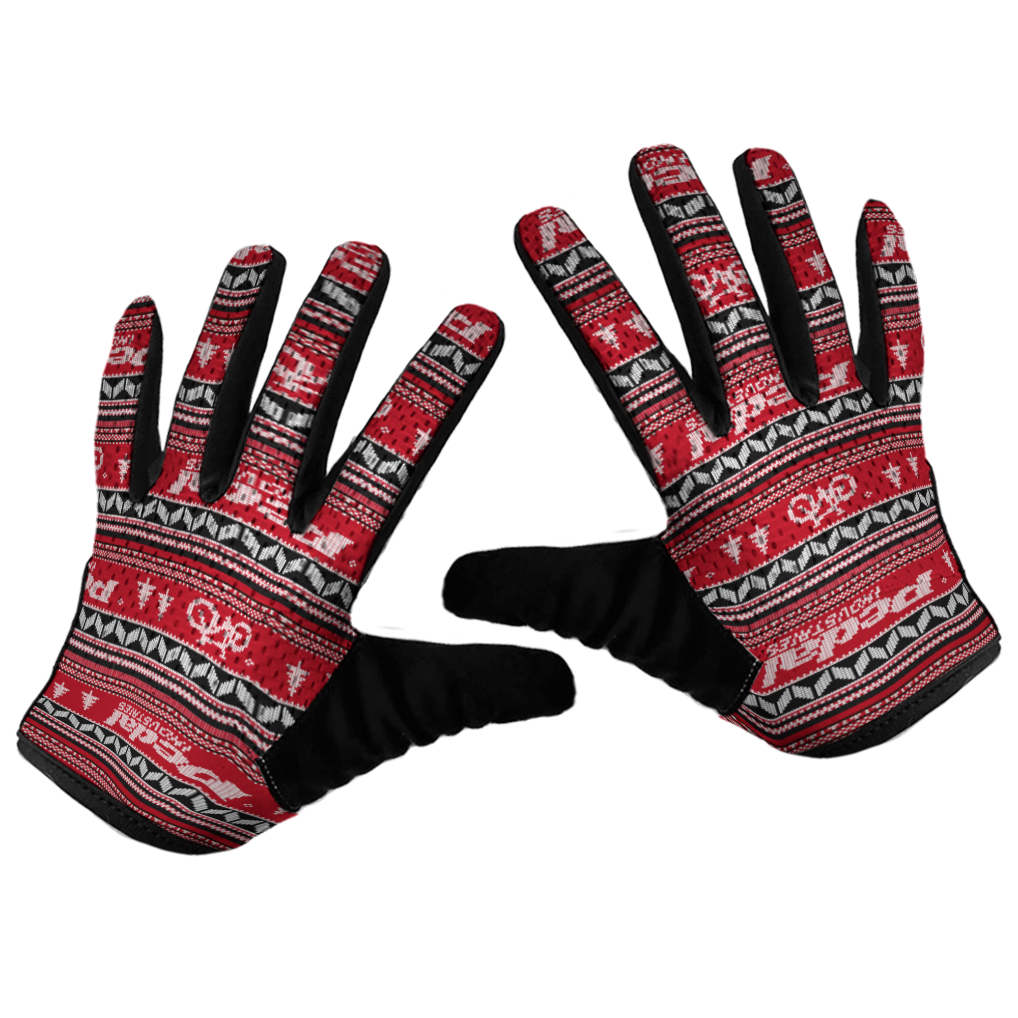 Ugly Sweater SUPERLIGHT RaceDay Gloves ISD RED