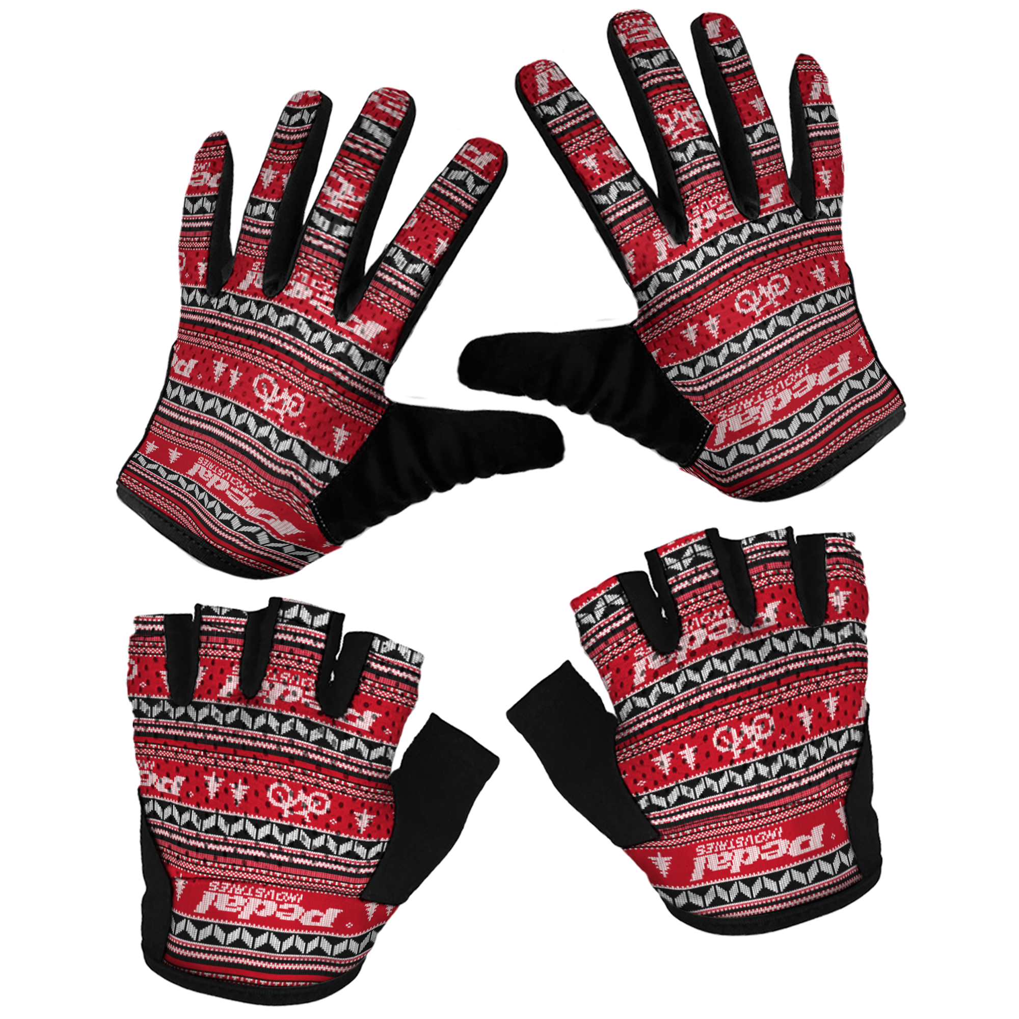 Ugly Sweater SUPERLIGHT RaceDay Gloves ISD RED