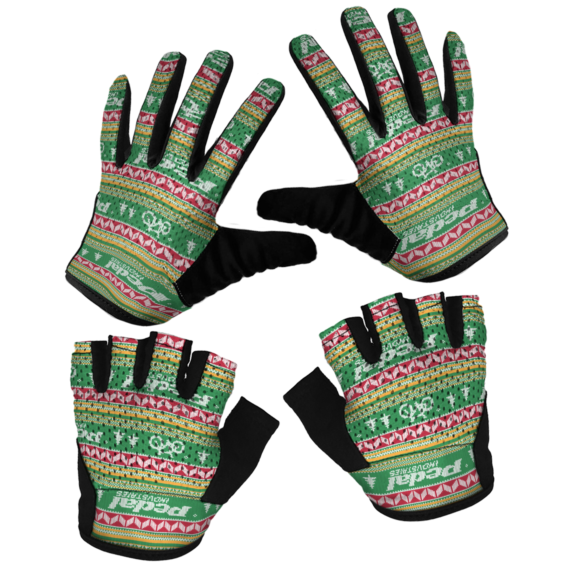 Ugly Sweater SUPERLIGHT RaceDay Gloves ISD GREEN