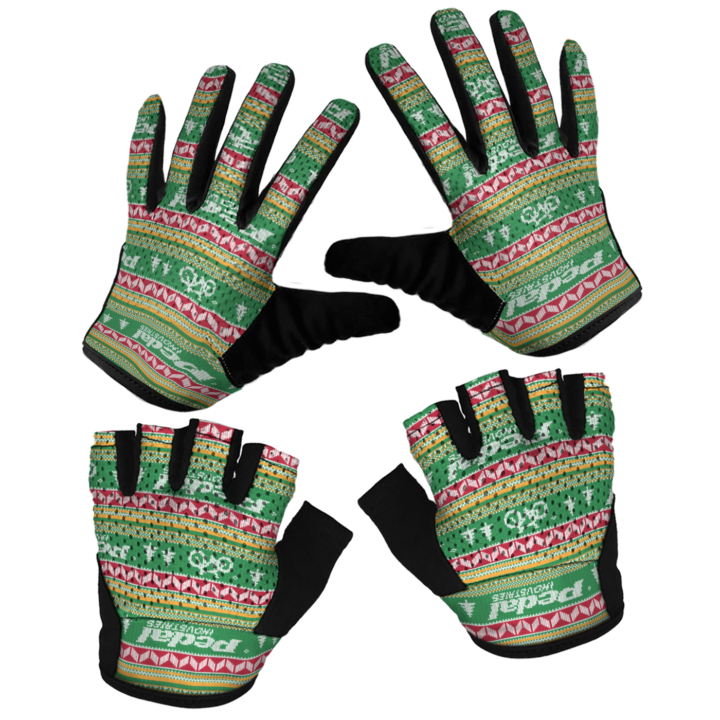 Ugly Sweater SUPERLIGHT RaceDay Gloves ISD GREEN