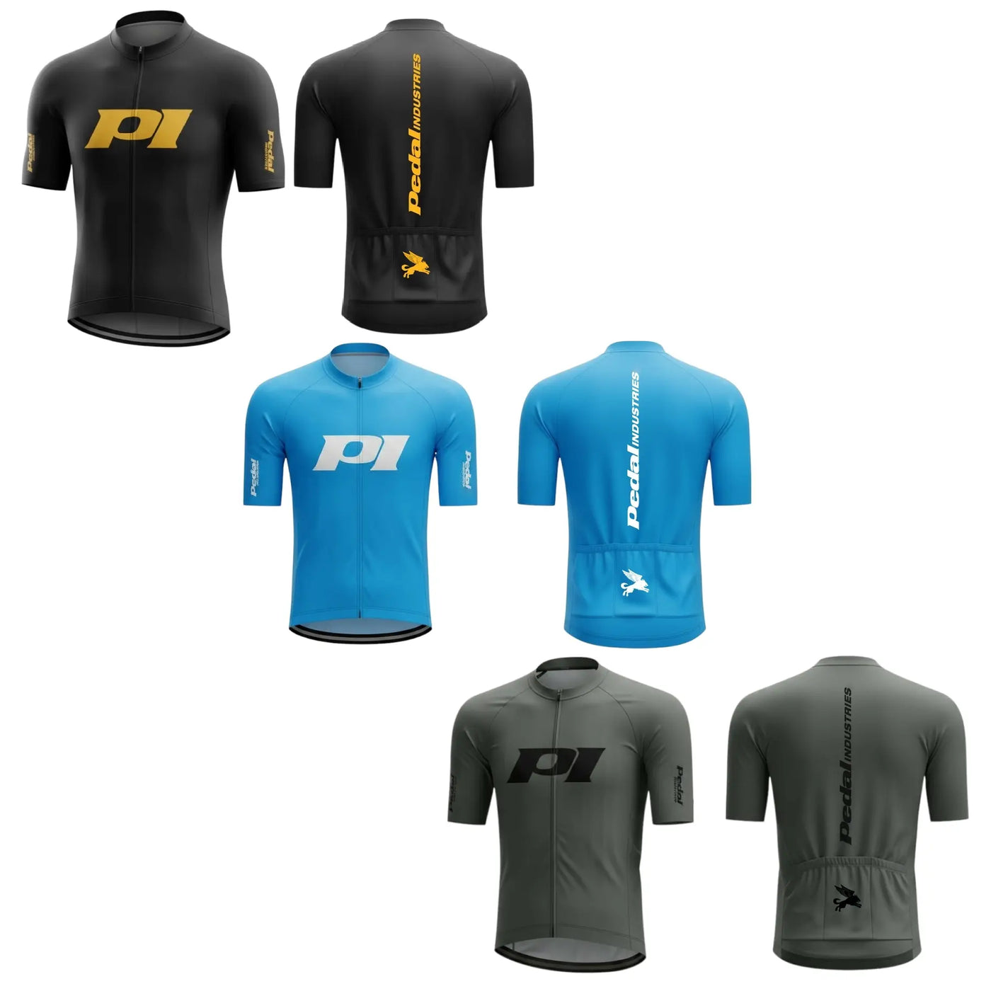 PEDAL Insiders P/I RaceDay 2026 MEN'S PRO AERO JERSEY (3 Color Variants)
