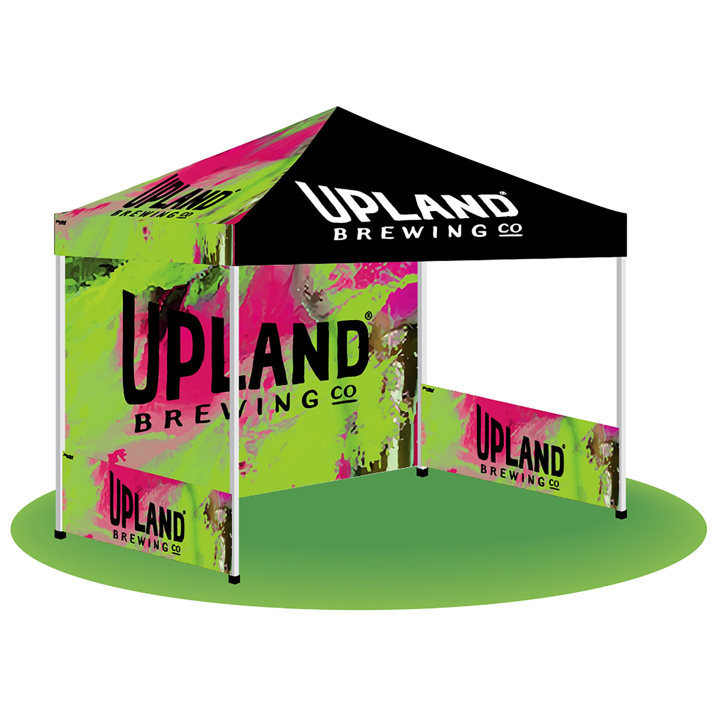 Upland Brewing 2024 Back Wall 10 x 10