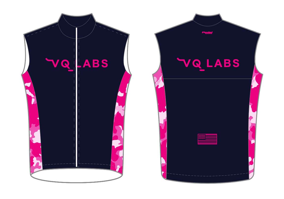 VISION QUEST 2024 Race VEST PINK CAMO