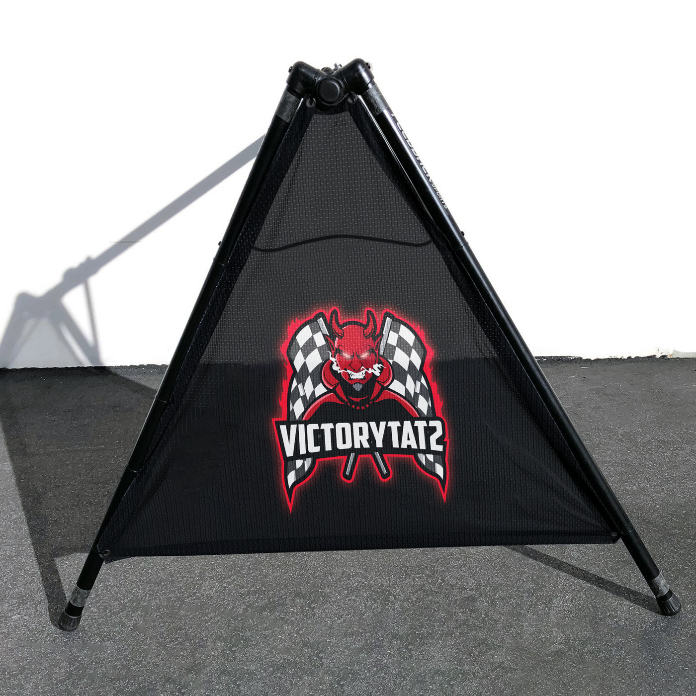 VICTORYTAT2 Bike Rack Banners (Set of 2 Mesh Banners)