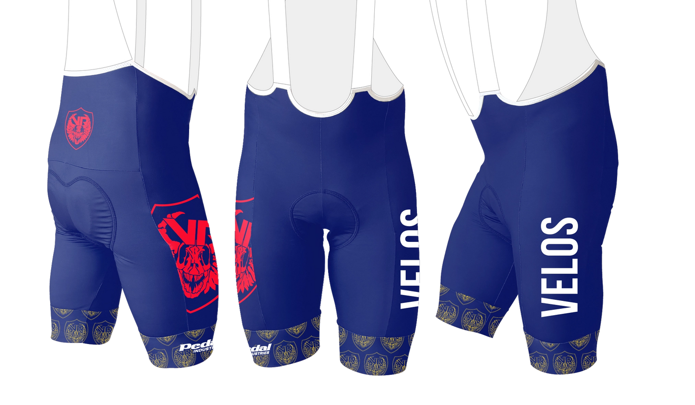 Velociraptors Cycling Team 2025 MEN'S PRO BIB 2.5