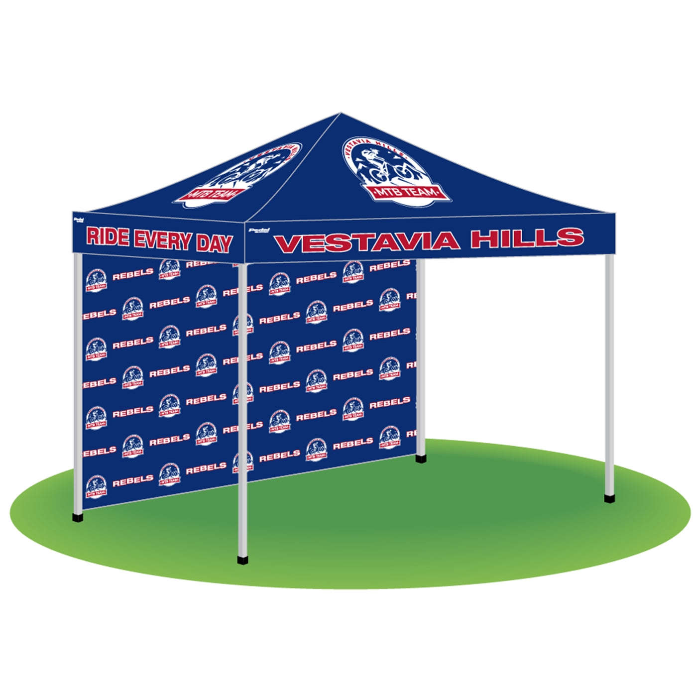 Vestavia Hills MTB 2025 Back Wall (only) 10 x 10