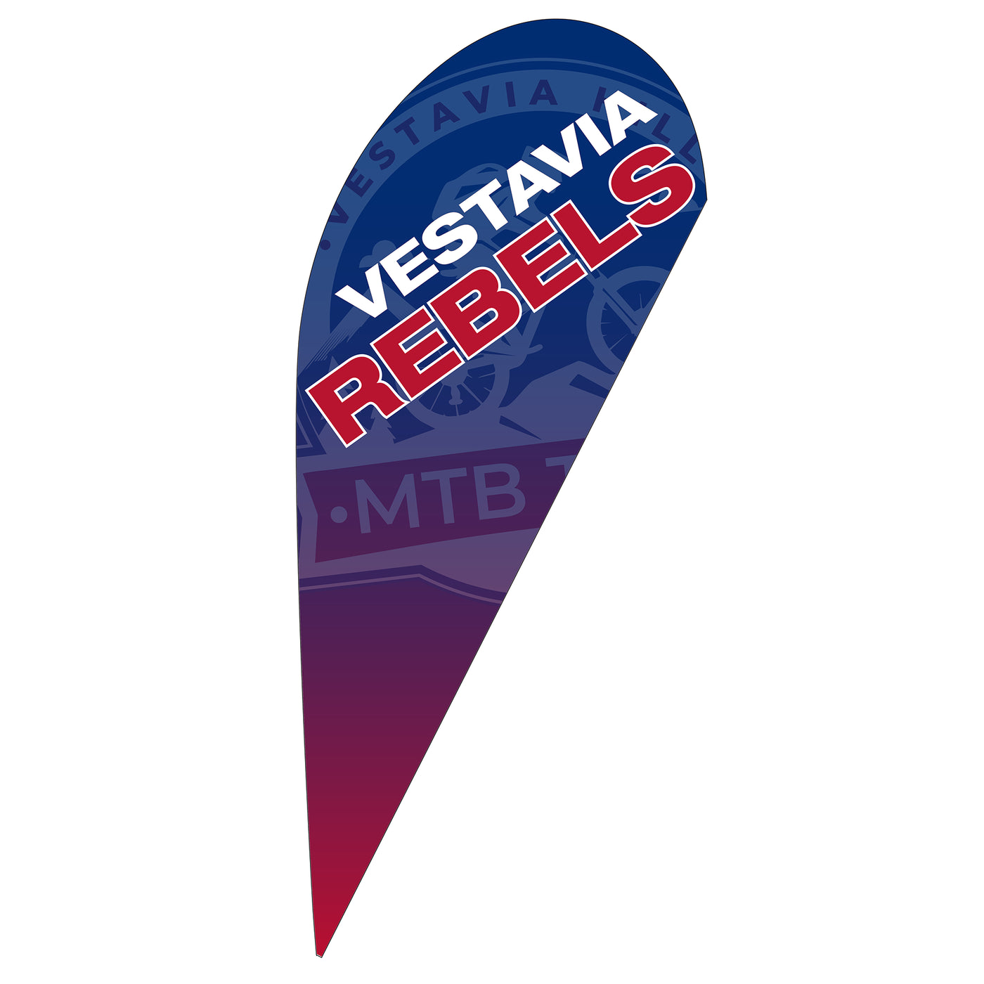 Vestavia Hills MTB 2025 Tear Drop Flags (Set of 2)