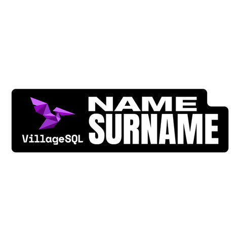 VillageSQL 2026 ID Sticker Bikes & Gear