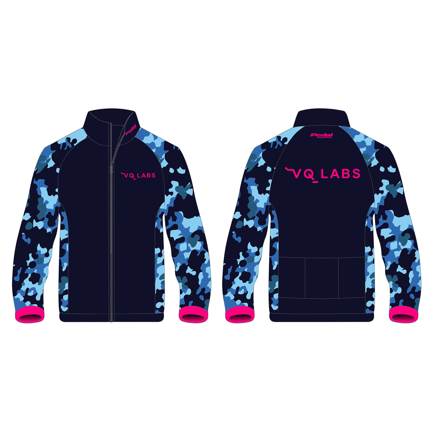 VISION QUEST 2024 KOM JACKET 2.0 NAVY BLUE CAMO