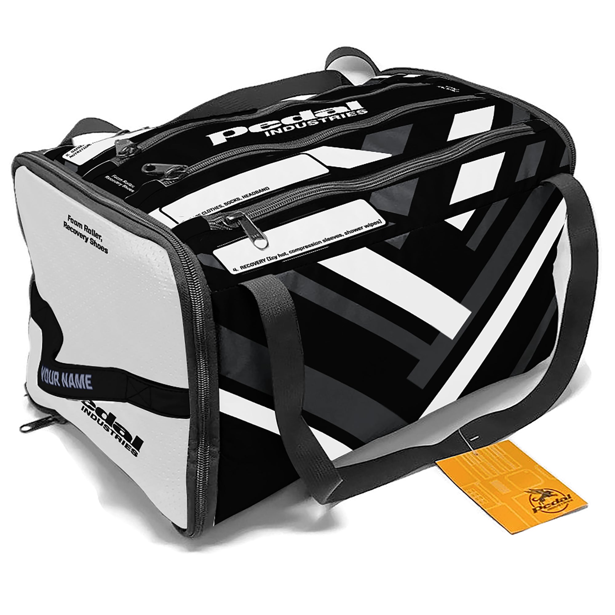 White Primary Colors RaceDay RUNNING Gear Bag™ ISD