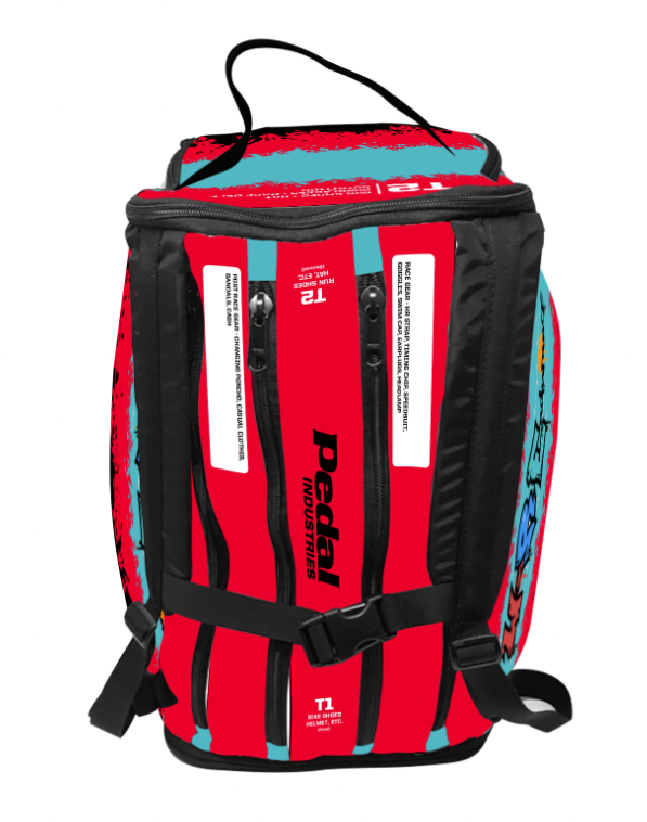 WeREndurance Athletes 2024 TRIATHLON SPECIFIC RaceDay Bag RED