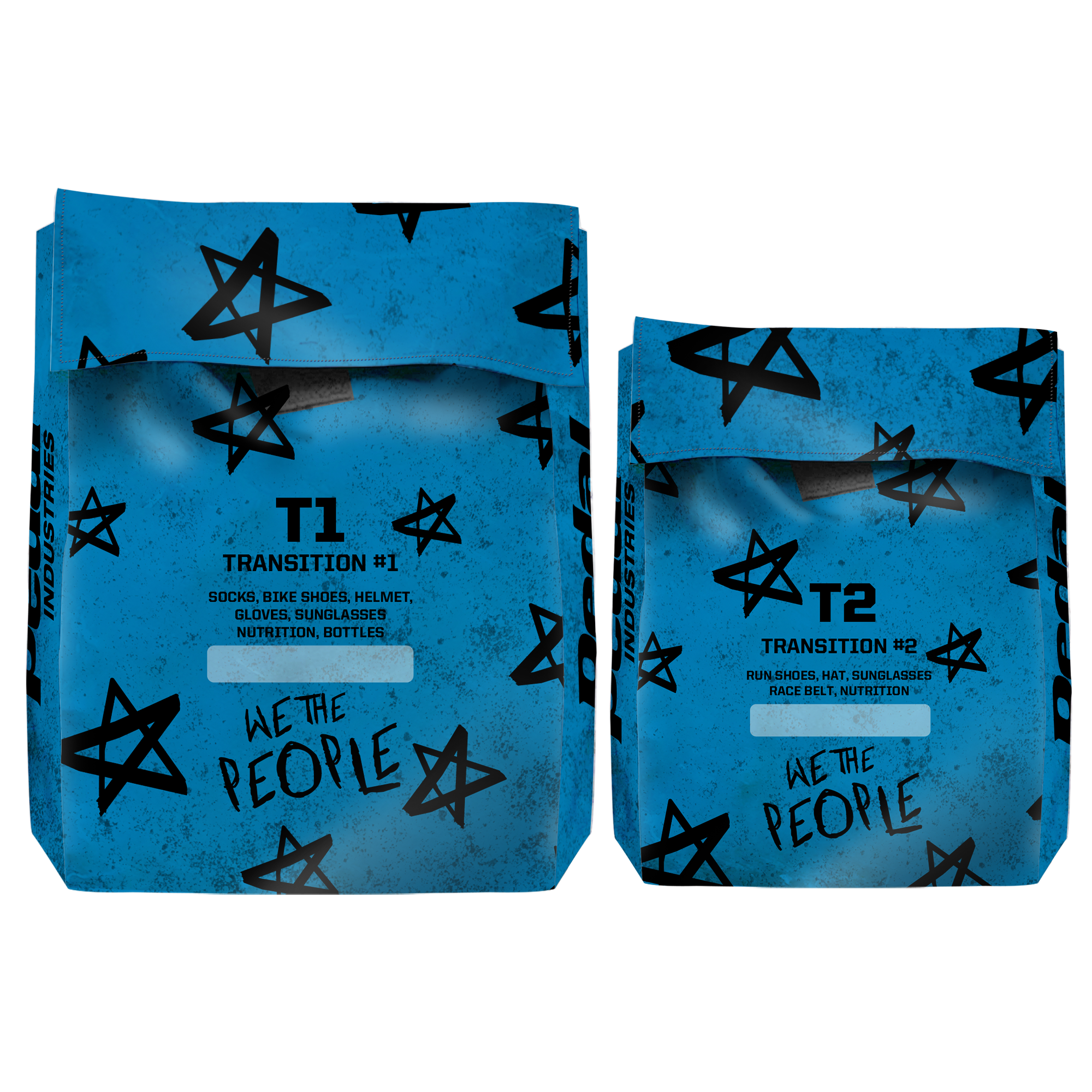 We The People Triathlon  T1/T2 Transition Bags ISD