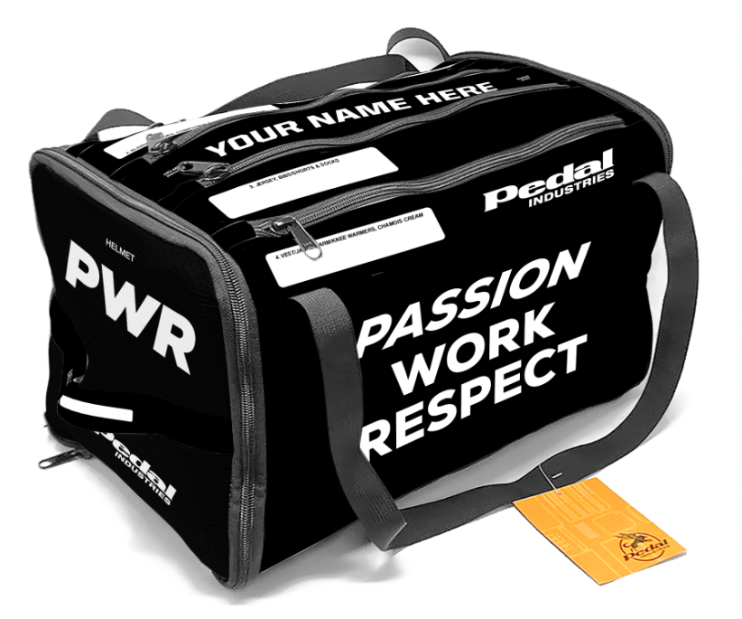 We Are PWR 2025 CYCLING Gear BAG™ BLACK