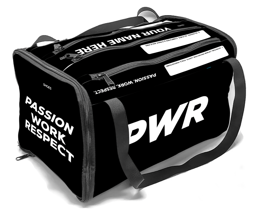 We Are PWR 2025 CYCLING Gear BAG™ BLACK