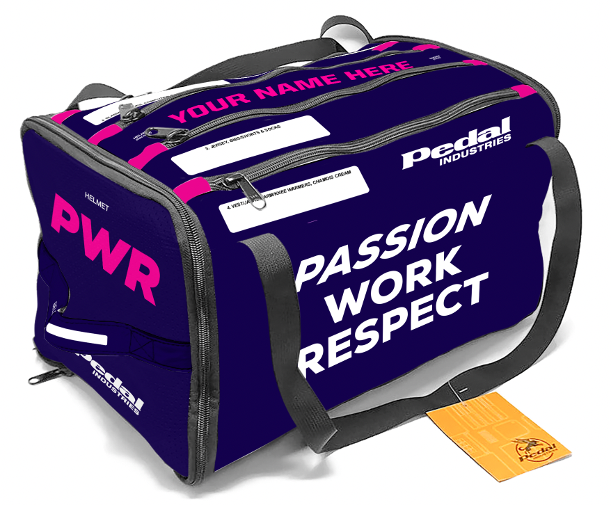 We Are PWR 2025 CYCLING Gear BAG™ NAVY BLUE