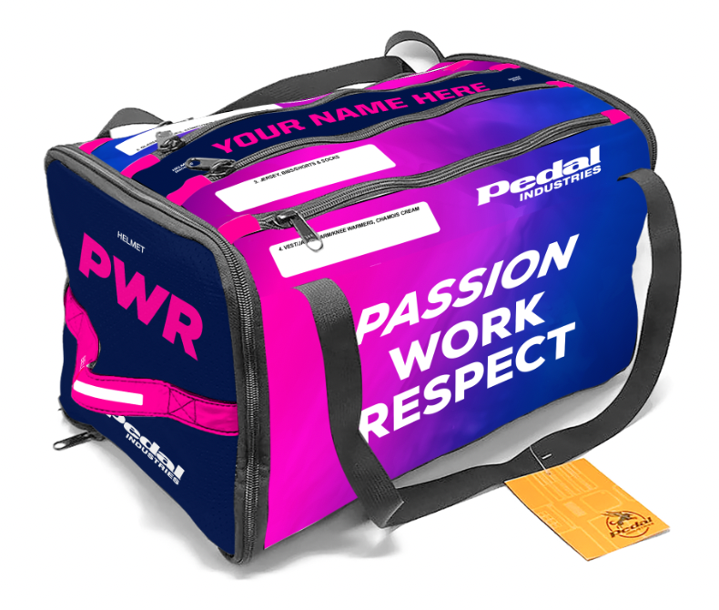 We Are PWR 2025 CYCLING Gear BAG™ NAVY BLUE