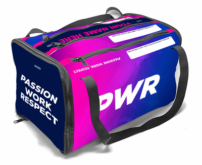We Are PWR 2025 CYCLING Gear BAG™ NAVY BLUE
