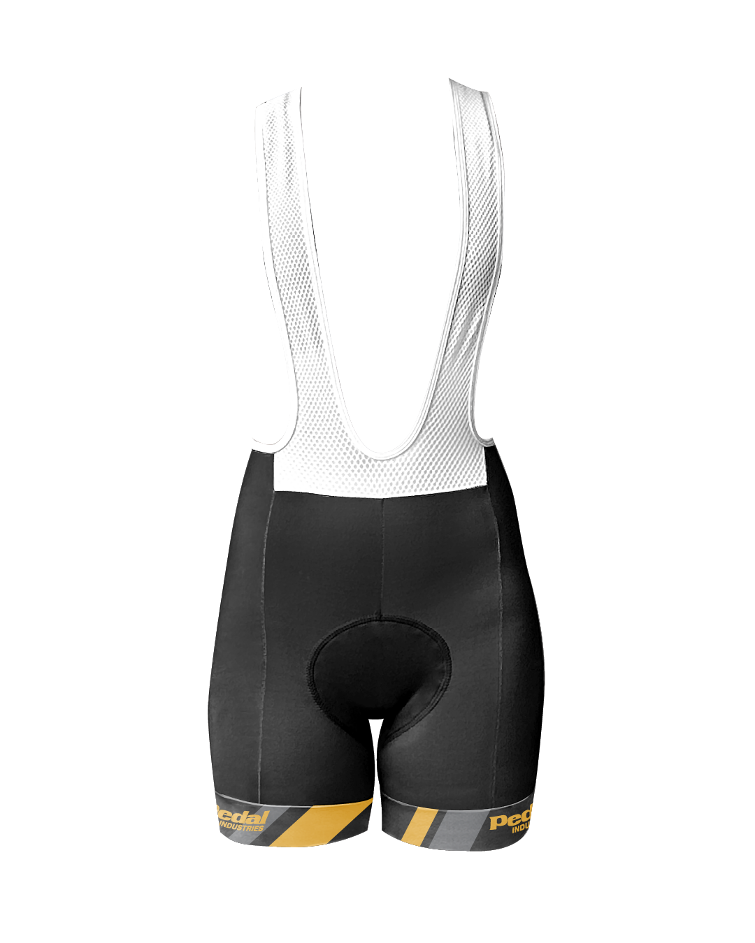 Yellow Primary Colors WOMEN'S PRO BIB ISD - flat product view pdp-last