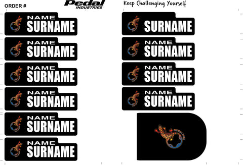 Zona Cycling 2024 ID Sticker Bikes & Gear