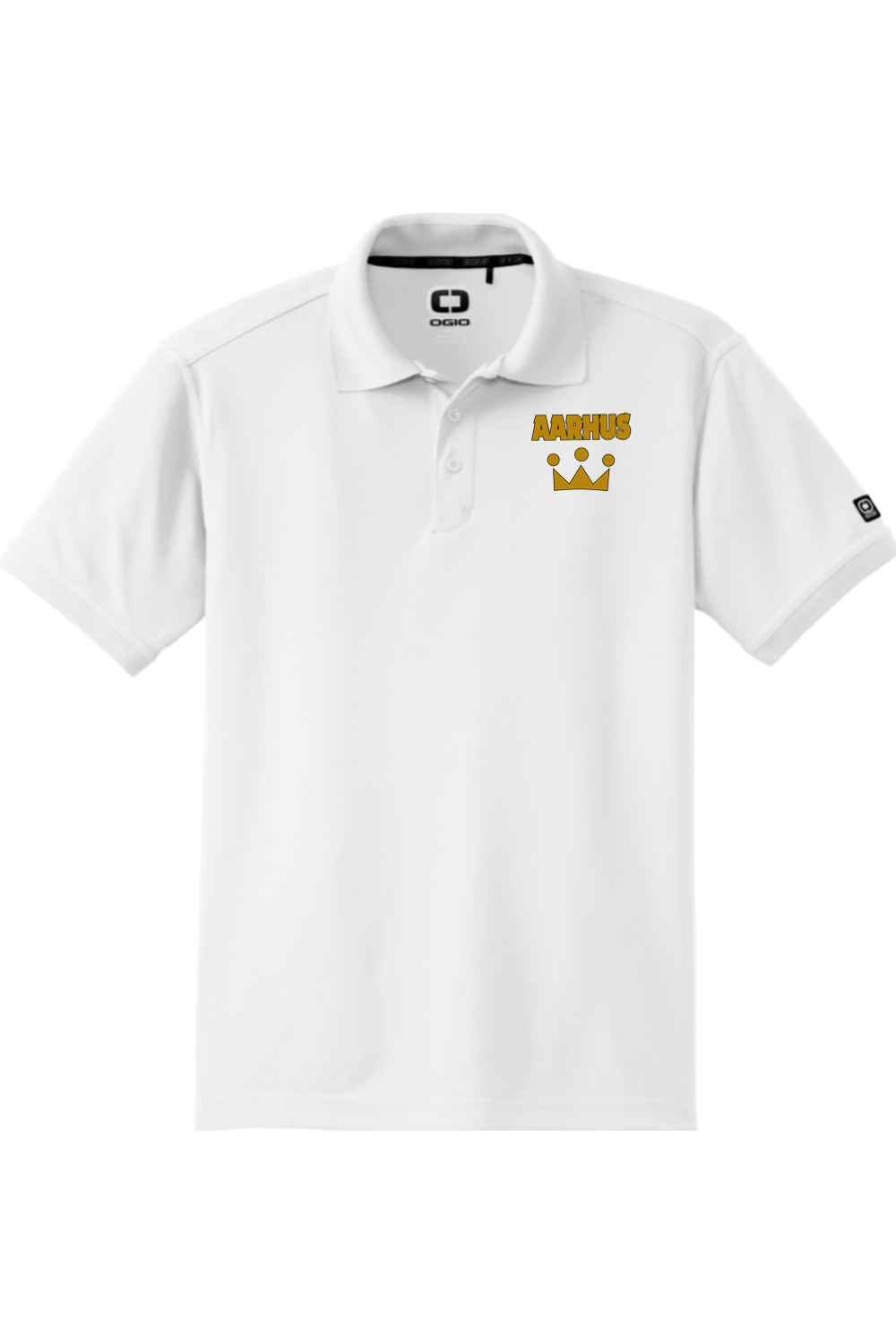 Aarhus 2025 OGIO White Polo (FE)