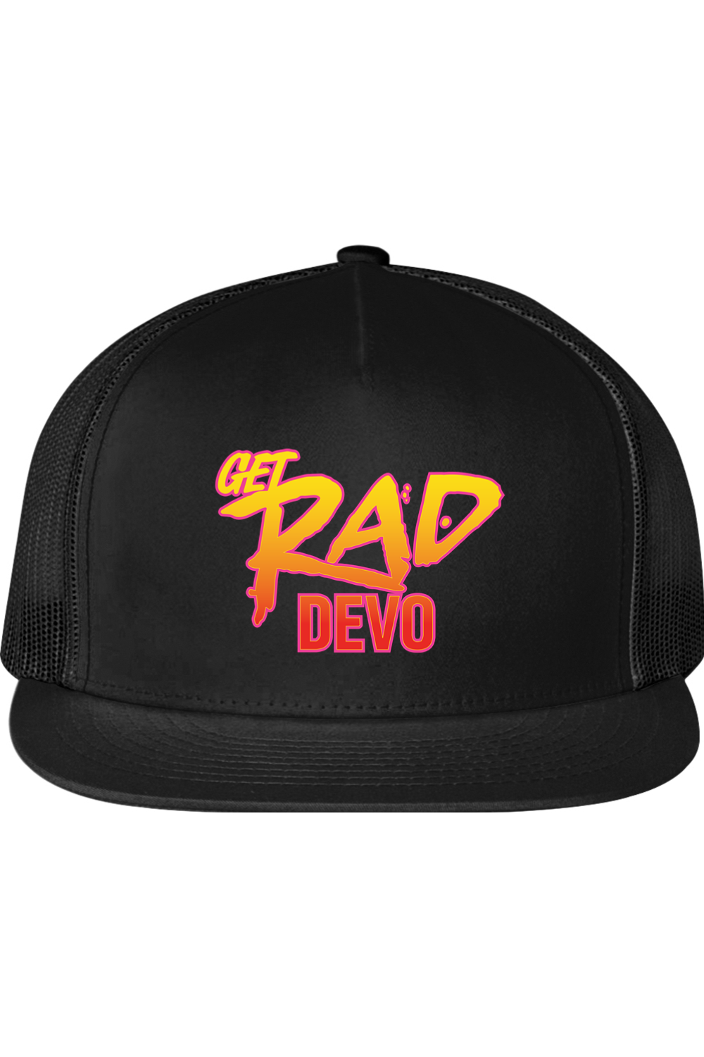 Get Rad Devo 2026 Flat Bill Trucker Cap (FE) – PEDAL Industries