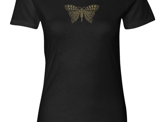 Butterfly Classic Ladies T-Shirt (FE)