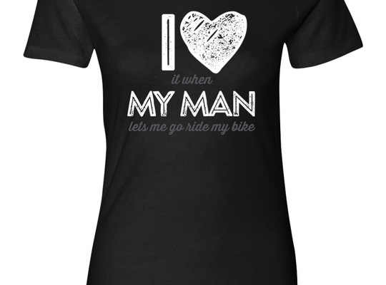 LOVE MY MAN Classic Ladies T-Shirt (FE)