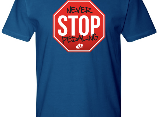Never Stop Pedaling Classic T-Shirt (FE)