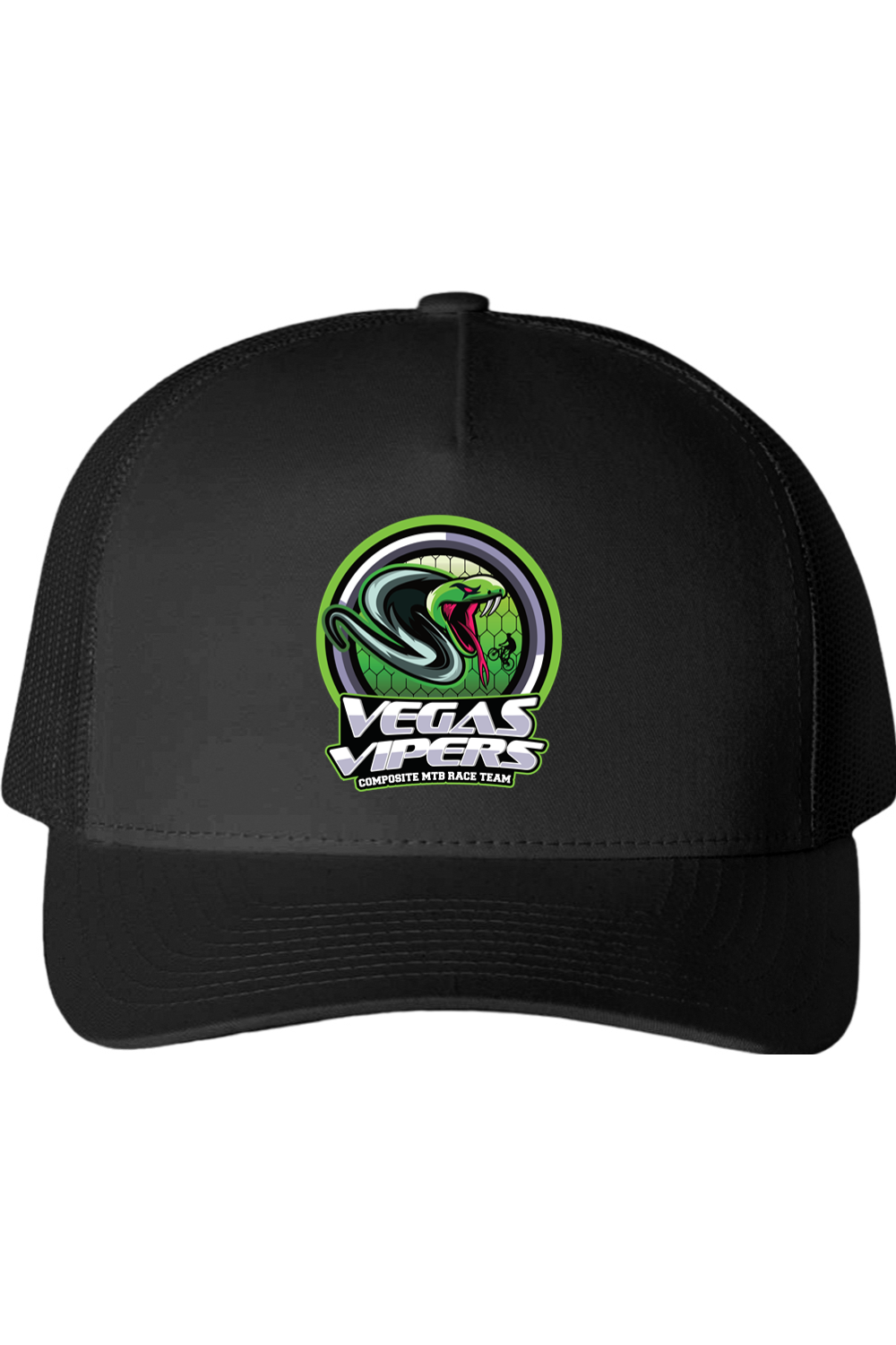 Vegas Vipers 2025 Five-Panel Retro Trucker Cap (FE)