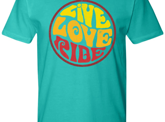 LIVE LOVE RIDE Classic T-Shirt (FE) (3 Color Variants)