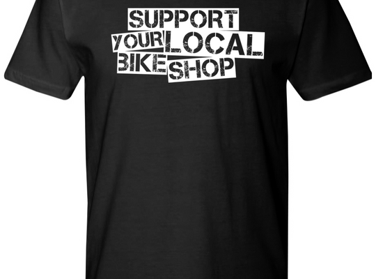 SUPPORT LOCAL BIKE SHOP Classic T-Shirt (FE) (2 Color Variants)