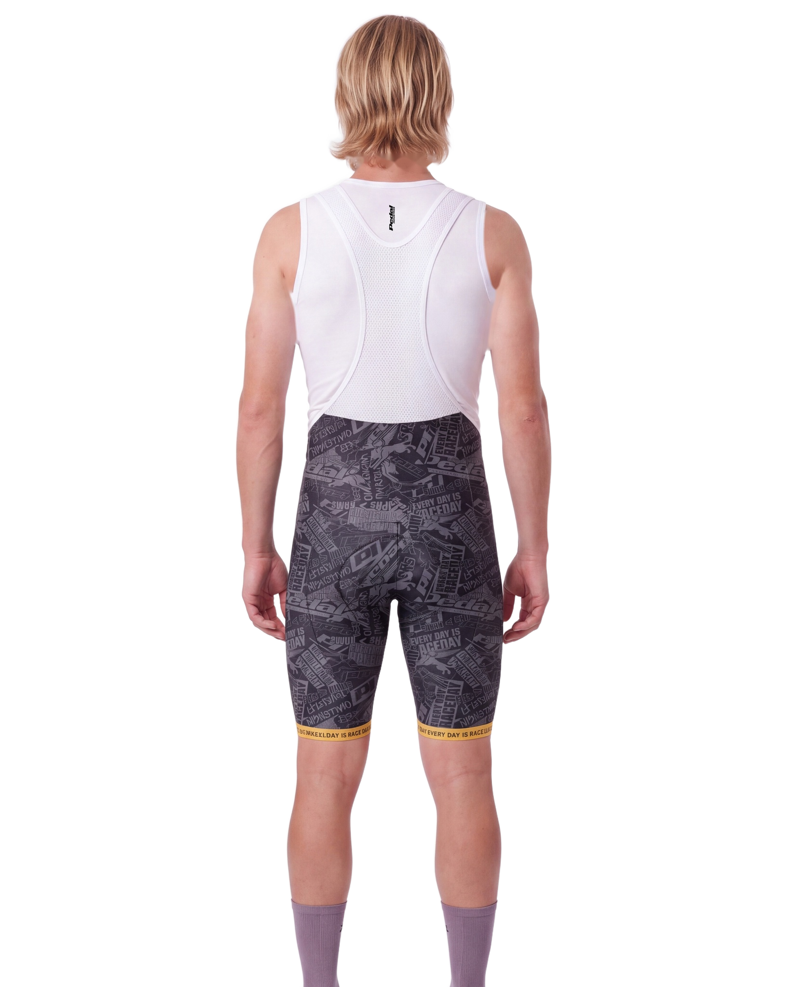 Among The Wolves 2023 MEN'S PRO LEVEL BIB ISD - back, on model