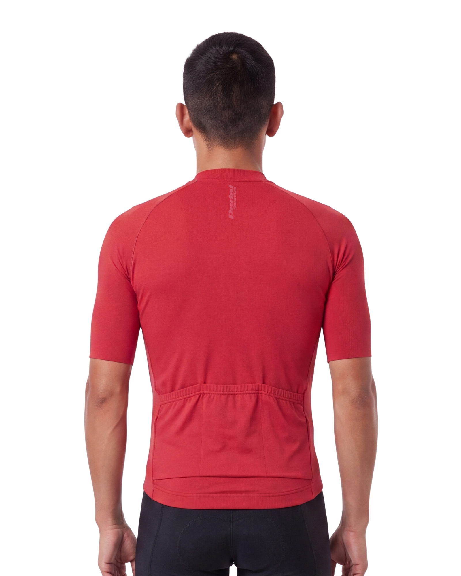 Crimson Red Cypress Spirits MEN'S PRO JERSEY ISD - back, on model
