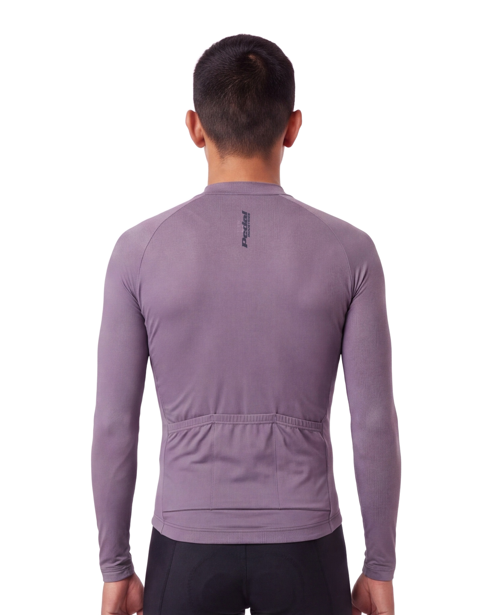 Dusted Grape Cypress Spirits MEN'S Long Sleeve PRO JERSEY ISD - back, on model