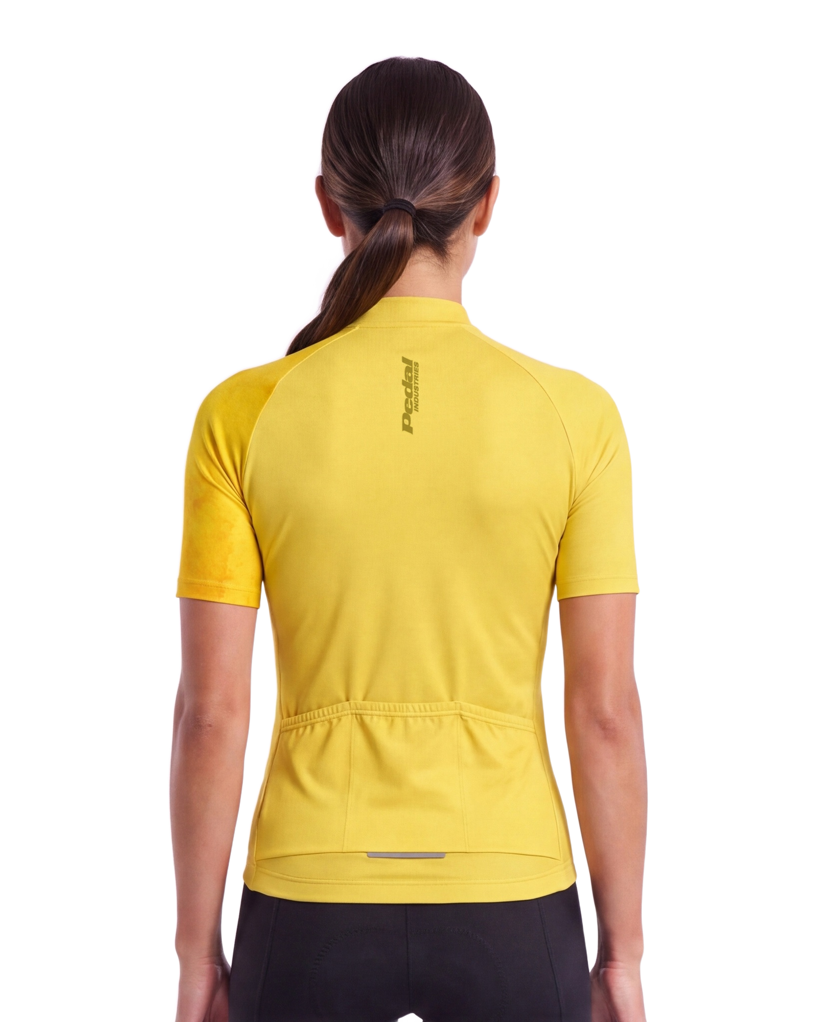 Gold Marble WOMEN'S PRO JERSEY ISD - back, on model