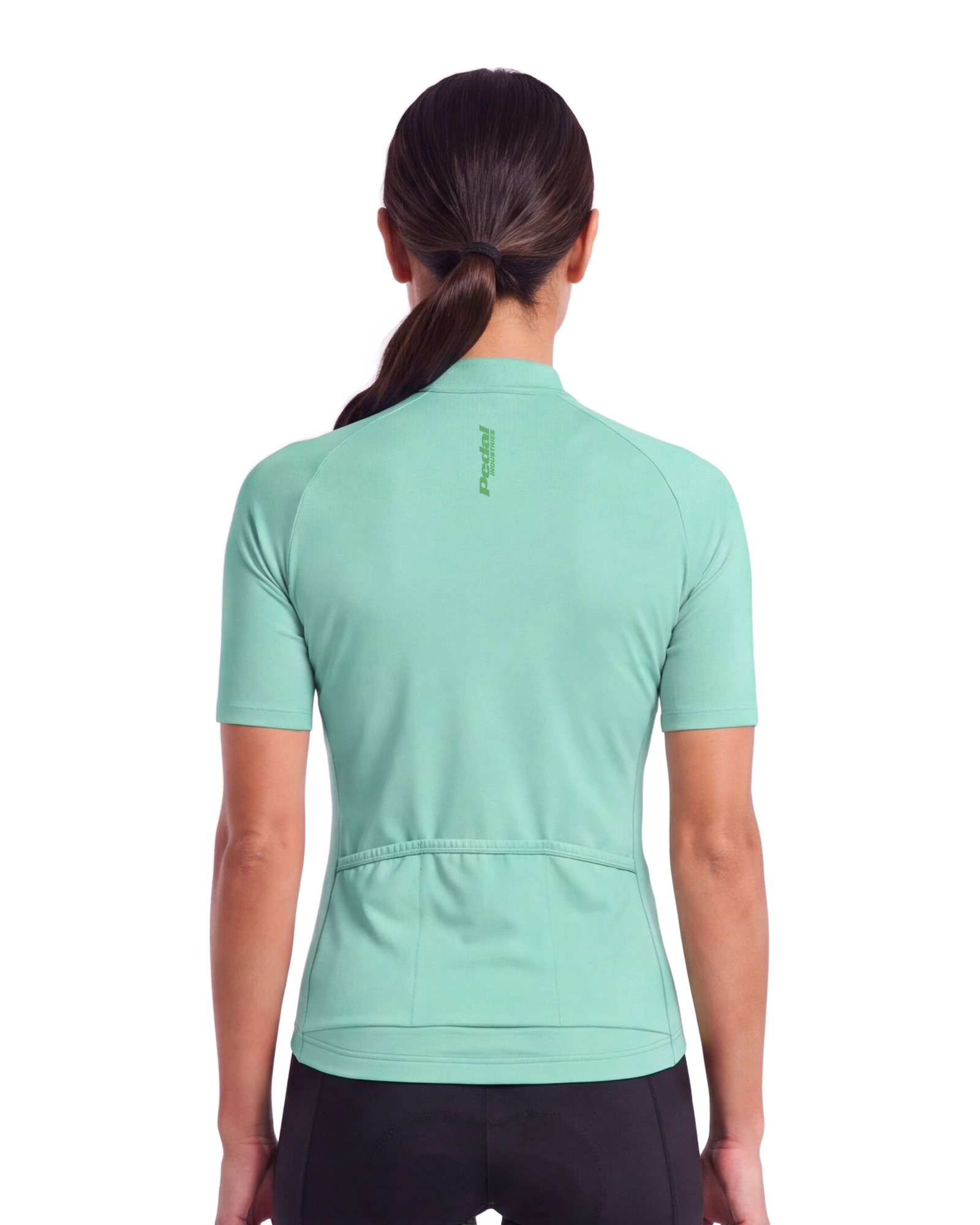 Jelly Mint Cypress Spirits WOMEN'S PRO JERSEY ISD - back, on model
