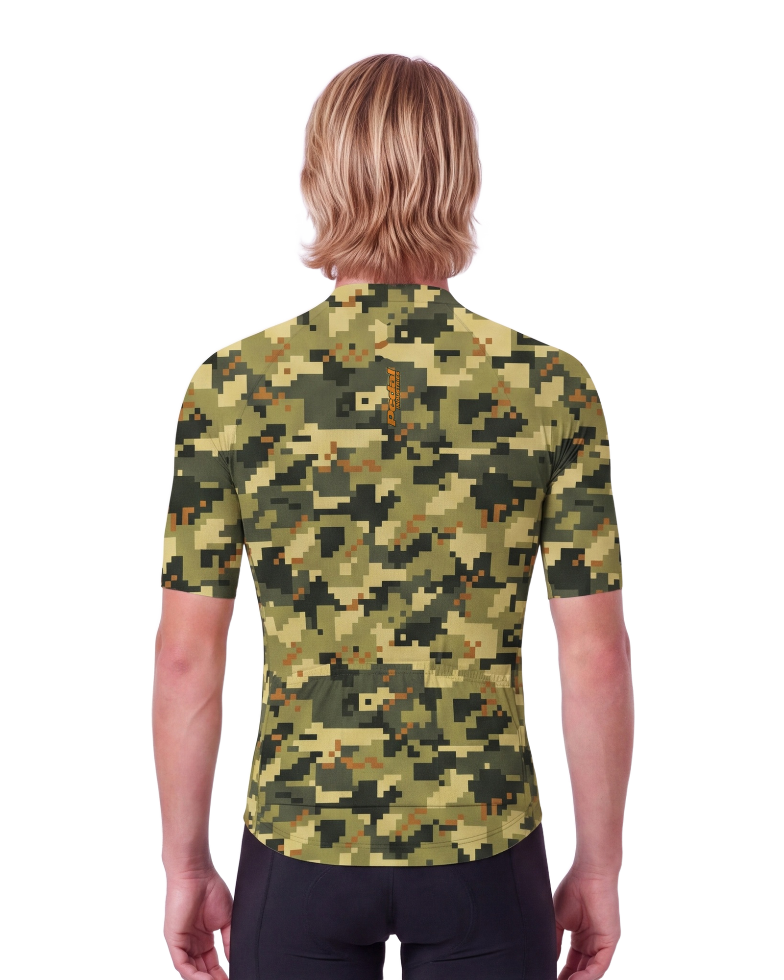 JUNGLE CAMO MEN'S PRO JERSEY ISD - back, on model