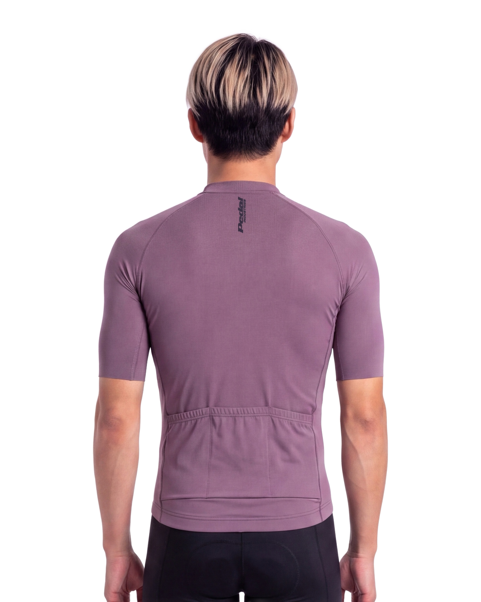 Lavender Chroma MEN'S PRO JERSEY ISD - back, on model
